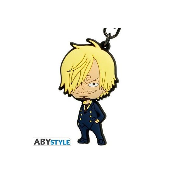 ONE PIECE - Keychain PVC "Sanji SD"-ABYKEY374