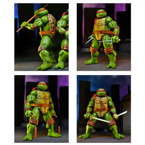 TMNT (Mirage Comics) - 7” Scale Action Figure - Gangster Turtles 4 Pack-NE54510-01
