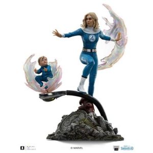 Invisible Woman and Franklin Fantastic Four Art Scale 1/10-MARCAS203025-10