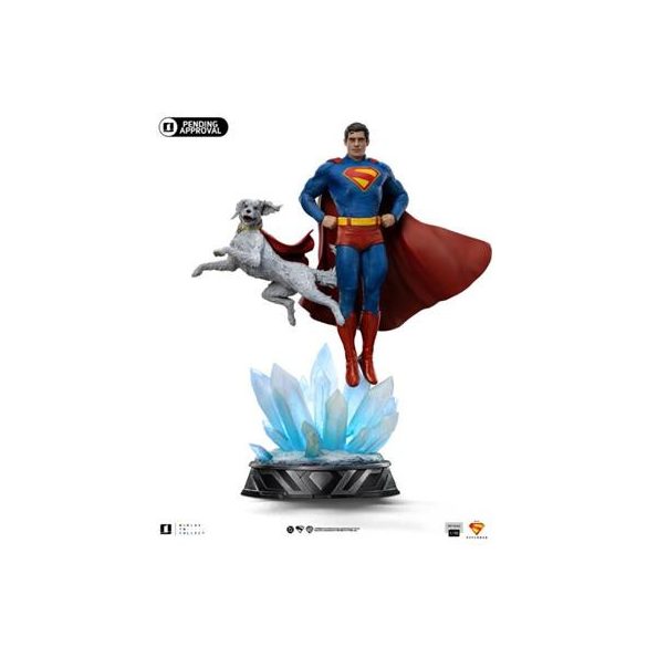 Superman & Krypto Superman Legacy Art Scale 1/10-SMMOVIE203525-10