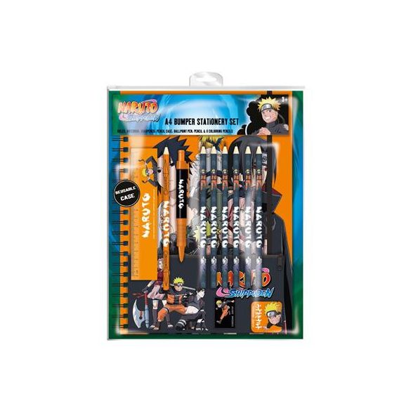 Naruto A4 Bumper Stationery Set-SR2401911