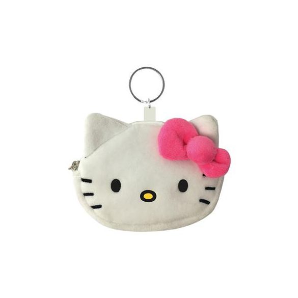 Hello Kitty (Bow) Fluffy Coin Purse-GP2402617