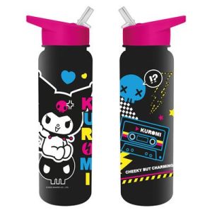 Kuromi (Punk Vibes) Plastic Drinks Bottle-PDB2401874