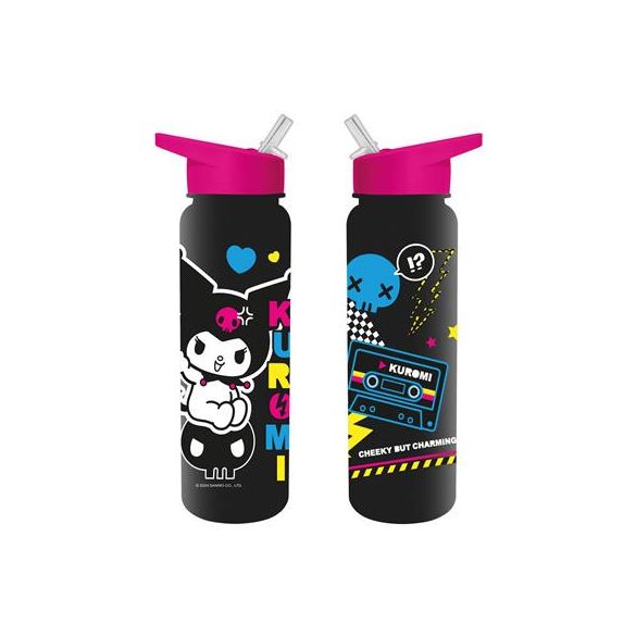 Kuromi (Punk Vibes) Plastic Drinks Bottle-PDB2401874