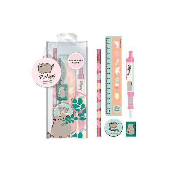 Pusheen (Botanical) Stationery Set-SR73920