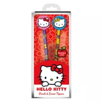 Hello Kitty (Sisters) Pencils And Toppers 2Pk – 2 darabos ceruzaszett topperekkel