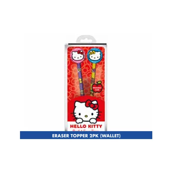 Hello Kitty (Sisters) Pencils And Toppers 2Pk – 2 darabos ceruzaszett topperekkel