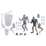 TMNT (Cartoon) 7" Scale Action Figure - Creepy Eddie & Shibano-Sama 2 Pack figura szett