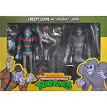 TMNT (Cartoon) 7" Scale Action Figure - Creepy Eddie & Shibano-Sama 2 Pack figura szett