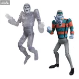 TMNT (Cartoon) 7" Scale Action Figure - Creepy Eddie & Shibano-Sama 2 Pack figura szett