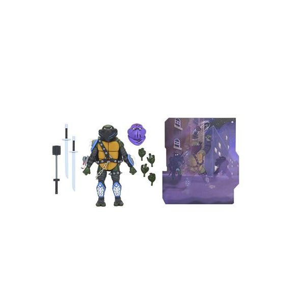 TMNT (Cartoon) - 7" Scale Action Figure - Ultimate Dark Leo-NE54528-01