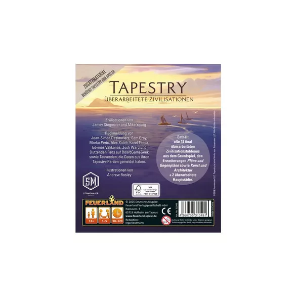 Tapestry: Überarbeitete Zivilisationen - DE-449/31049