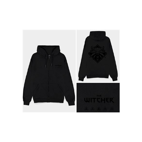 The Witcher - Men's Zipper Hoodie - S-HD605155WTC-S
