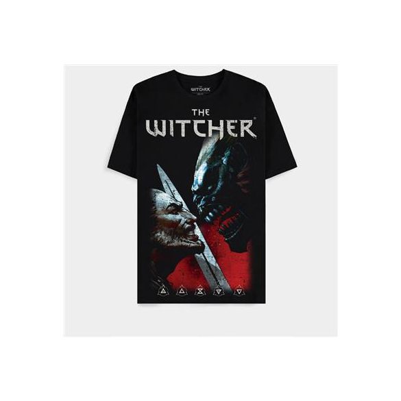 The Witcher - The Curse of Crows Short sleeved Men's T-shirt - L-TS160216WTC-L