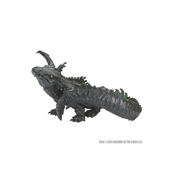 D&D Replicas of the Realms: Black Dragon Wyrmling Foam Figure-WZK96344