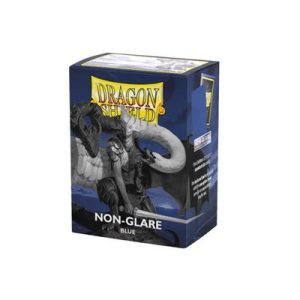 Dragon Shield Matte Non-Glare Sleeves - Blue (100 Sleeves)-AT-11823