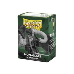 Dragon Shield Matte Non-Glare Sleeves - Forest Green (100 Sleeves)-AT-11825