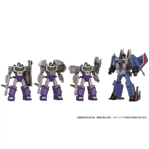 Transformers Takara Tomy Dramatic Capture Series Decepticons Part 1-G3601