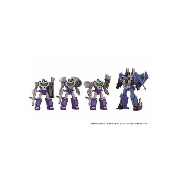 Transformers Takara Tomy Dramatic Capture Series Decepticons Part 1-G3601