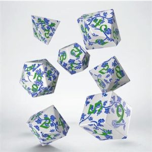 Full Art Dice Set: Porcelain-SWSPPORC