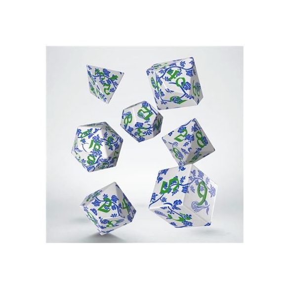Full Art Dice Set: Porcelain-SWSPPORC