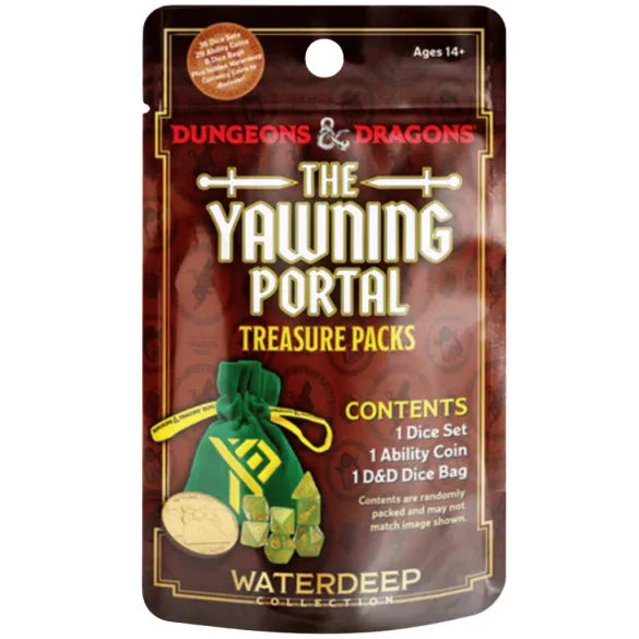 Sirius Dice - Dungeon & Dragons Yawning Portal Treasure Packs PDQ (25 Treasure Packs)