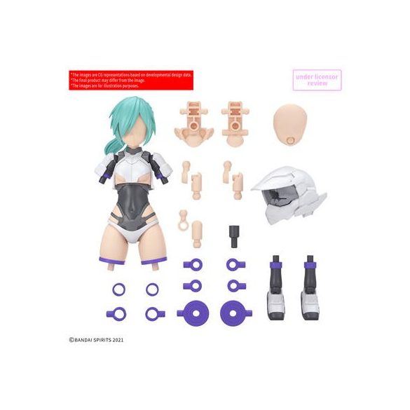 30MS OPTION PARTS SET 22 （TURBO COSTUME α） ［COLOR B］-MK68861