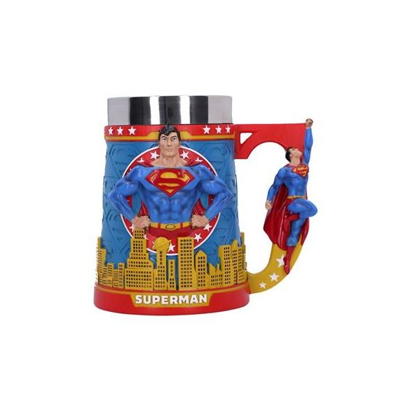 Superman Man of Steel Tankard 15.5cm-B6408X3