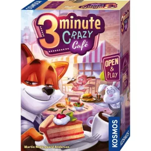Open and Play: 3 Minute Crazy Cafe - EN kooperatív kártya- és kockajáték