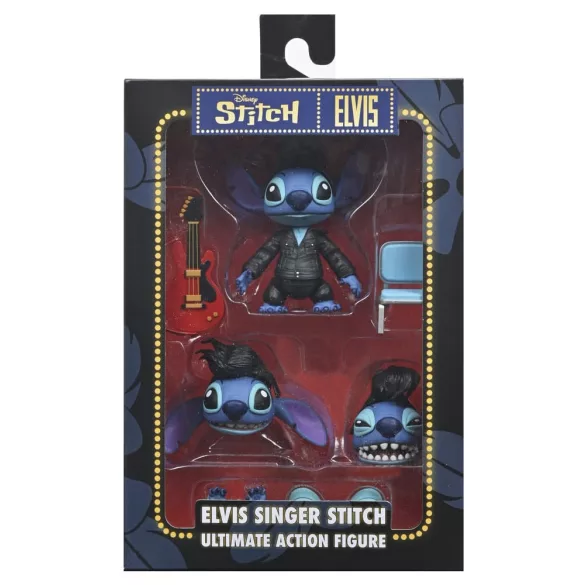 Disney: Lilo & Stitch - Ultimate Singer Elvis Stitch 7" Scale akciófigura