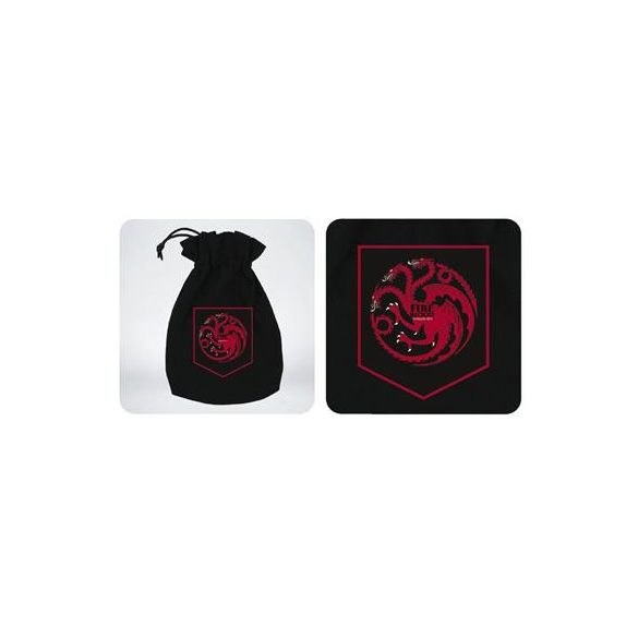 Game of Thrones. Targaryen Dice Pouch.-GOT/POU/00190166/2025/3/U