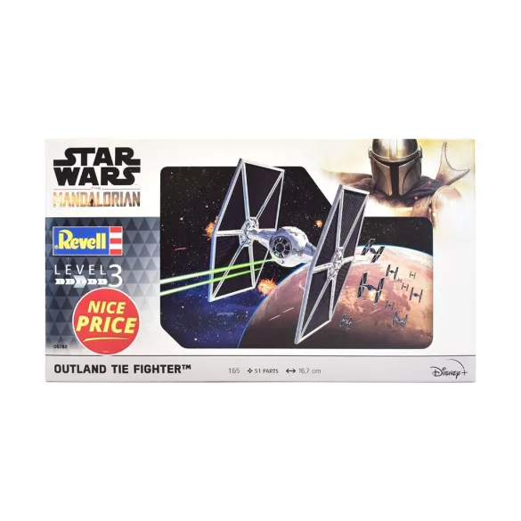 Revell Star Wars Outland Tie Fighter rajongói relikvia
