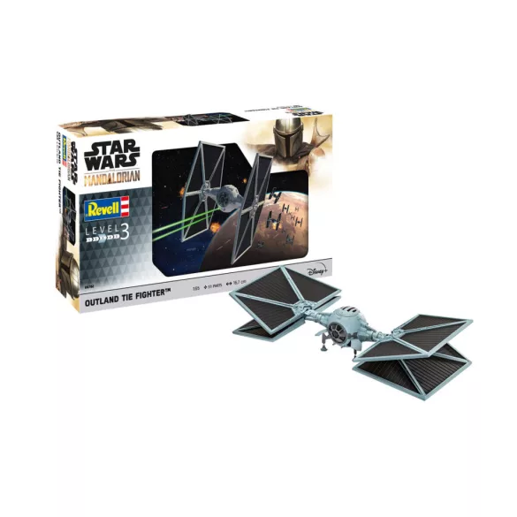 Revell Star Wars Outland Tie Fighter rajongói relikvia