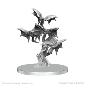 Stranger Things Unpainted Miniatures: Demobat Swarm - EN-WZK90802