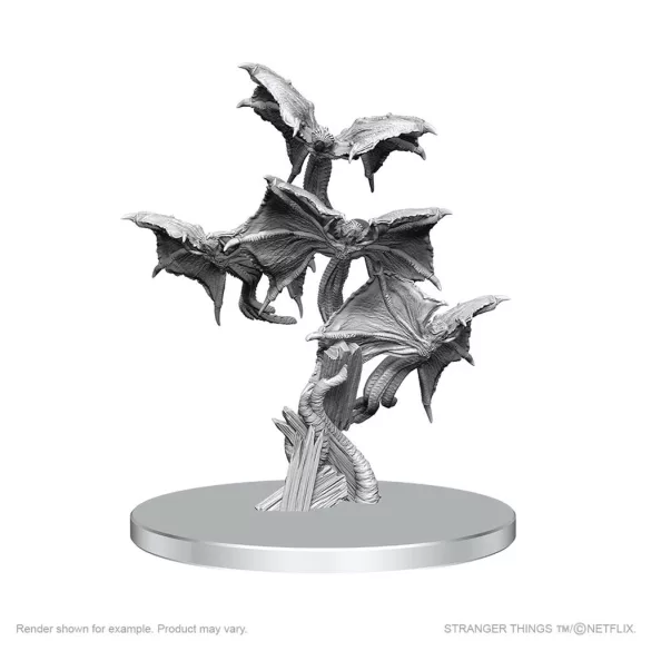 Stranger Things Unpainted Miniatures: Demobat Swarm - EN-WZK90802