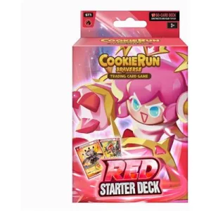 CookieRun: Braverse TCG Starter Decks Red - EN-DVT03001