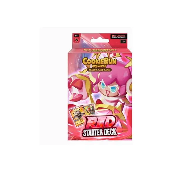 CookieRun: Braverse TCG Starter Decks Red - EN-DVT03001