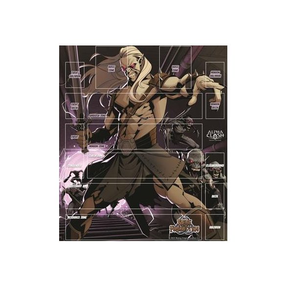 Alpha Clash: Siege of the Forgotten 2-Player Playmat-