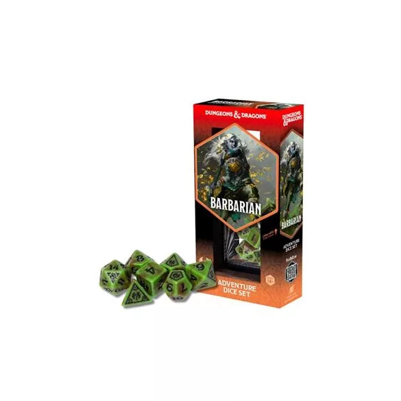 Sirius Dice - Dungeons & Dragons Adventure Dice - Barbarian-SDZ2002-10
