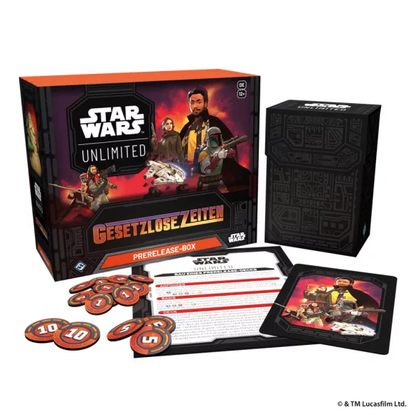 Star Wars: Unlimited – A Lawless Time Prerelease Kit (német kiadás)