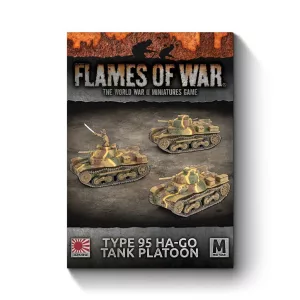 Type 95 Ha-Go Light Tank Platoon (x3) - EN-JBX12