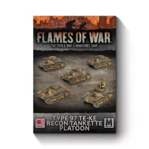 Type 97 Te-Ke Recon Tankette Platoon (x5) - EN-JBX13
