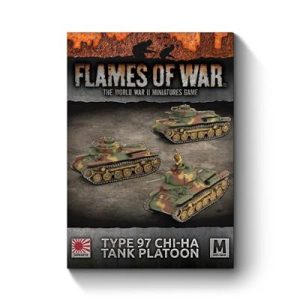 Type 97 Chi-Ha Tank Platoon (x3) - EN-JBX17