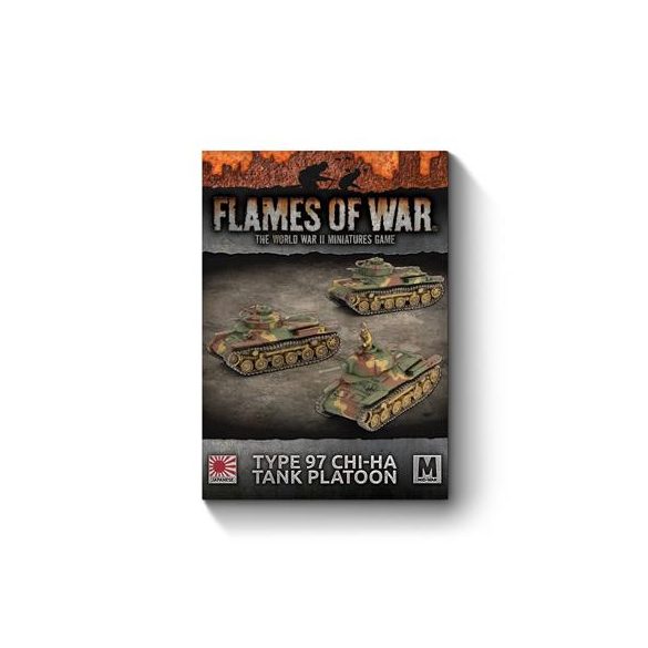 Type 97 Chi-Ha Tank Platoon (x3) - EN-JBX17