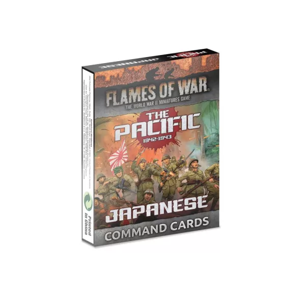 The Pacific: Japanese Command Cards (x30 Cards) - Limited Edition - EN-FW258JC