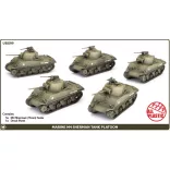 Marine M4 Sherman Platoon (x5 Plastic) - EN-UBX99