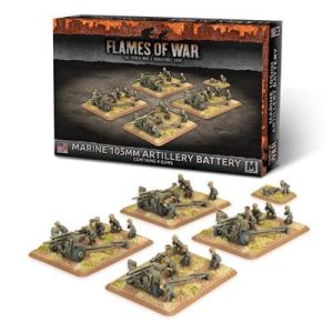 Marine 105mm Artillery Battery (x4) - EN-UBX100