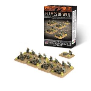 Marine 75mm Artillery Battery (x4) - EN-UBX101