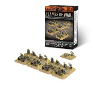 Marine 75mm Artillery Battery (x4) - EN-UBX101