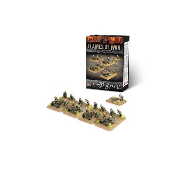 Marine 75mm Artillery Battery (x4) - EN-UBX101